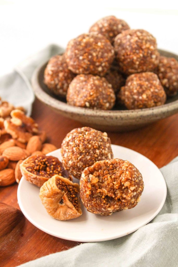 Are figs good for you? Yes! Exploring what are figs good for will lead you to discover they are nutrient-rich and great in flaxseed snack balls.