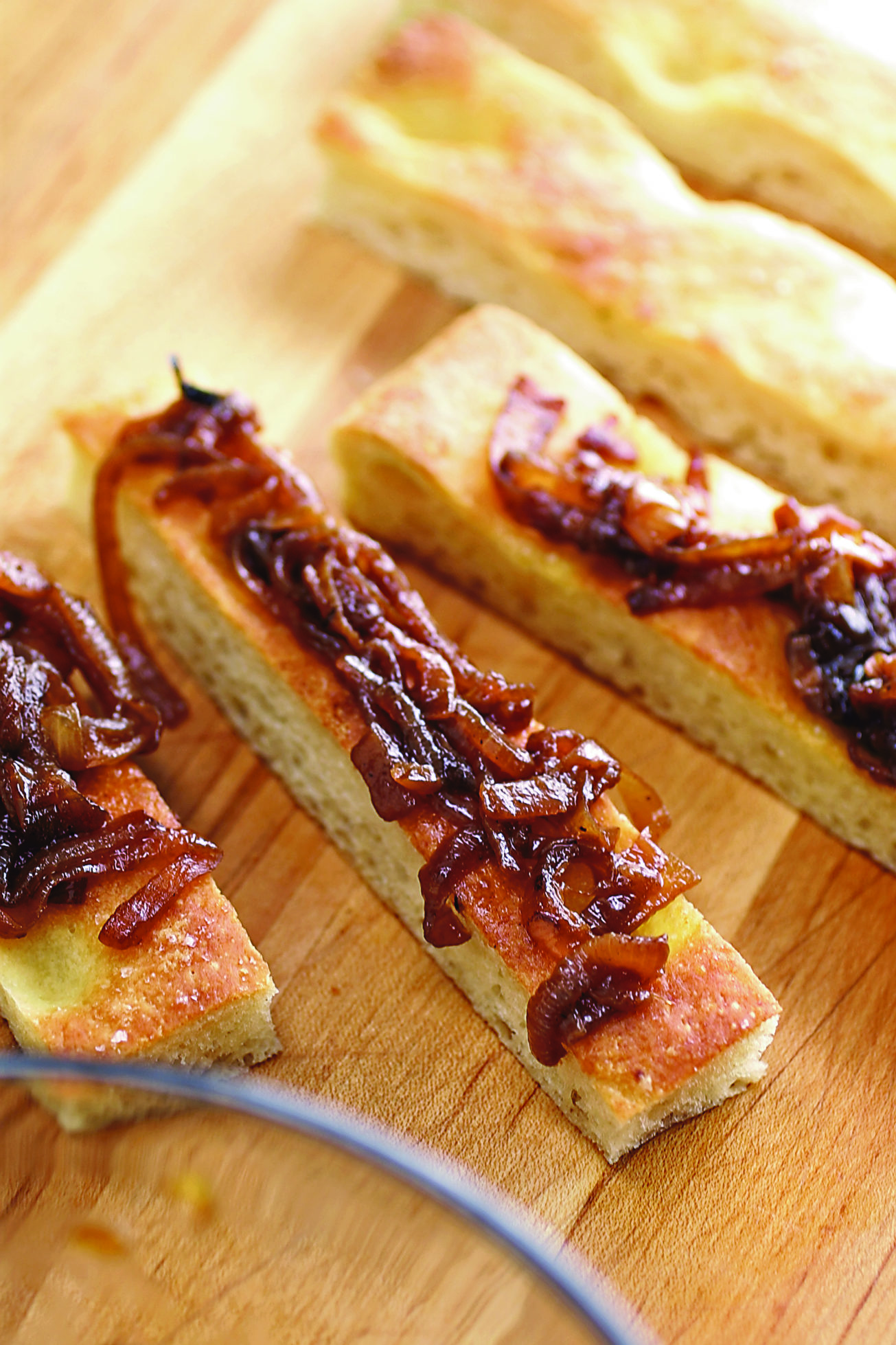 Baked Brie en Croute with Caramelized Onion and California Fig Jam with ...