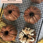 For Easter, make mini carrot bundt cakes. Drizzled with honey cream cheese glaze and full of chewy Mission Figs, try this bundt cake recipe.