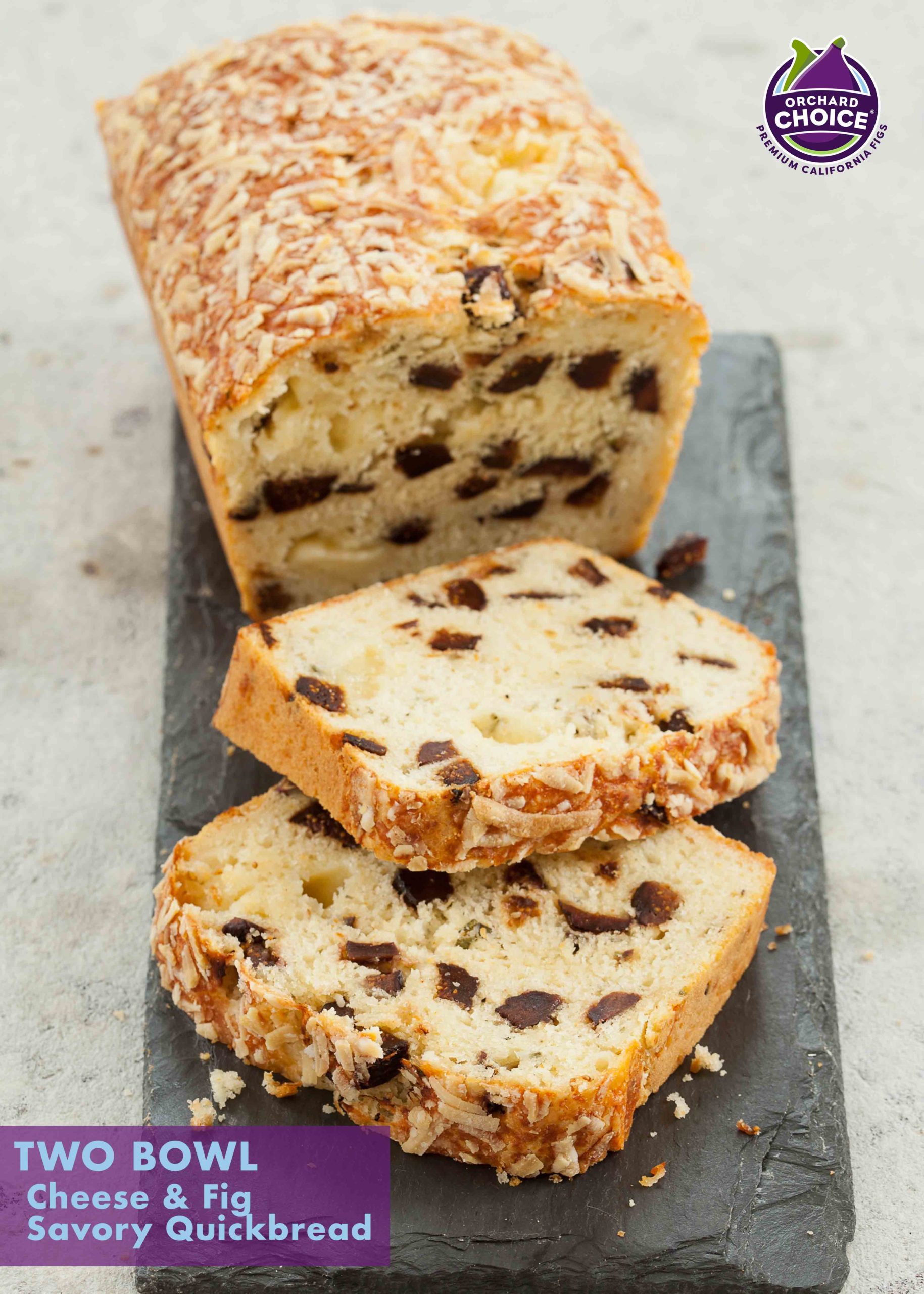 Savory Quick Bread with Dried Figs | Valley Fig Growers