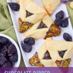 Hamantaschen recipes for Purim get us in the baking mood and what's not to love? This fig hamantaschen recipe is filled with figs in tender cookie crust.