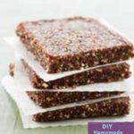 Instead of buying fig and nut bars or date and nut bars at the store, make this energy bar recipe. These dried fig energy bars are so easy!