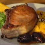 Dinner doesn't have to be hard when it comes to pan fried pork chop recipes. Honey glazed figs with orange and cardamom make pan fried pork chops sizzle.
