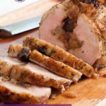 This roast pork loin recipe is the kind of thing for a special dinner and includes how to cook a pork loin roast with fig, pistachio, and apricot stuffing.