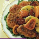 This pork tenderloin medallions recipe is a main dish that makes a dinner party inviting and includes how to make honey glaze with figs and apples.