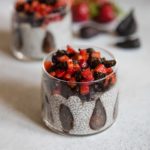 chia seed pudding with figs