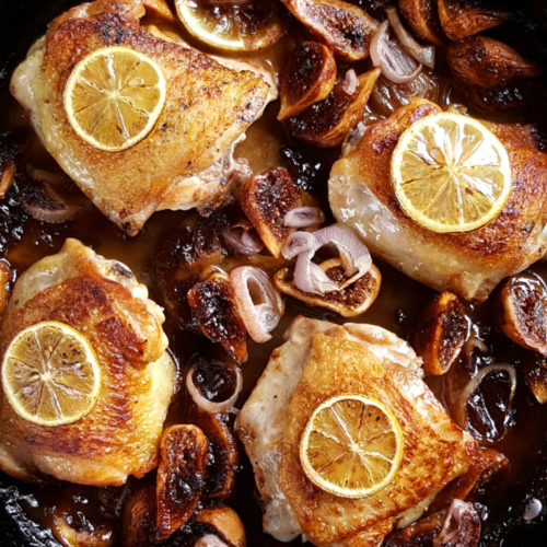 chicken with figs