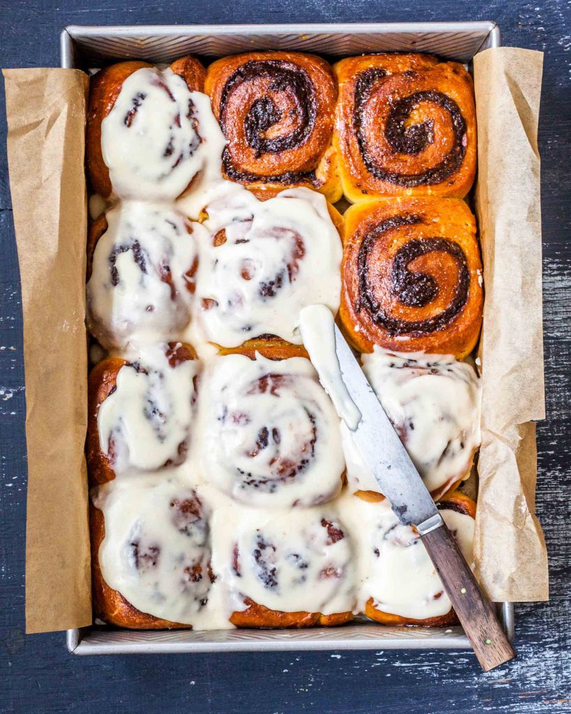 Prep these California Fig Chocolate Swirl Breakfast Buns the night before and bake them off in the morning for a special treat at breakfast.