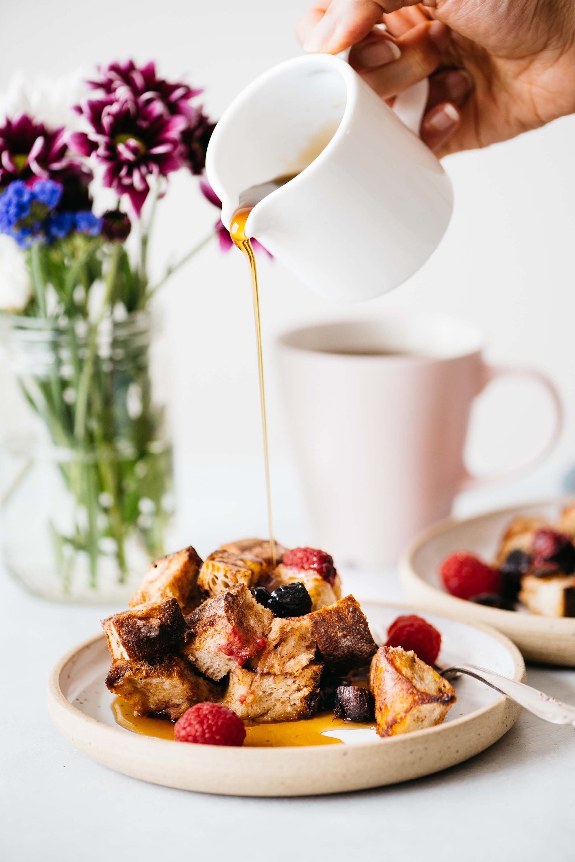french toast casserole with figs