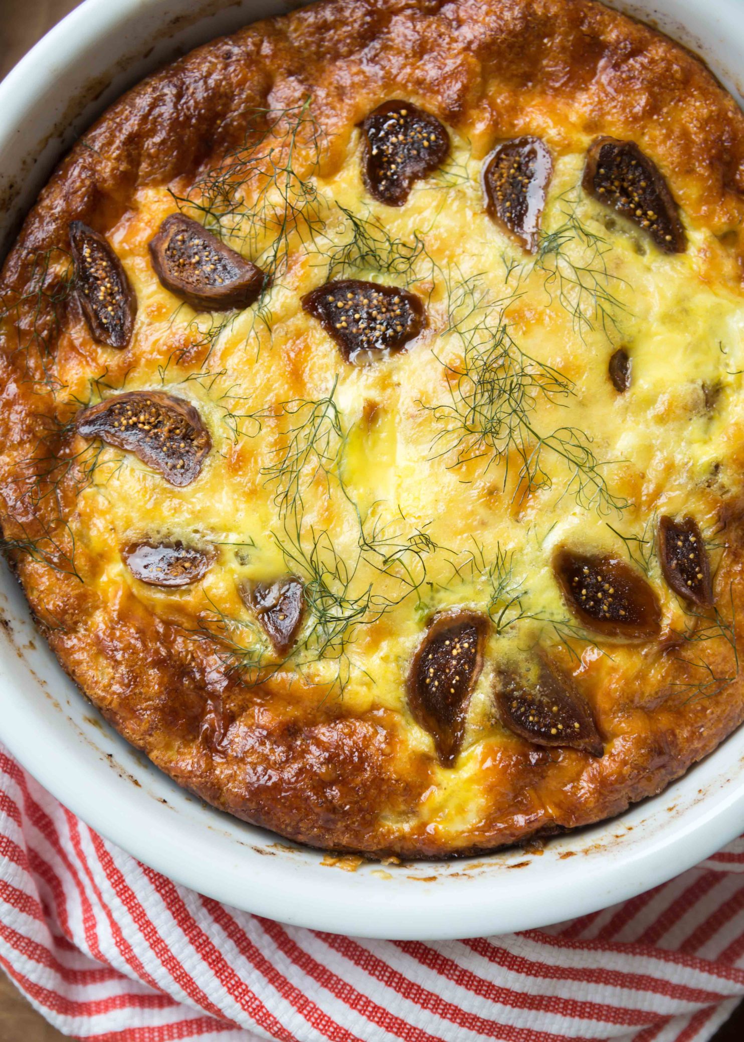 Fennel + Fig Make Ahead Quiche Recipe Valley Fig Growers