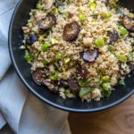 Couscous recipes are the kind of last minute side dish you can cook up in a flash. Hang onto this pistachio fig cous cous recipe for an alternative to rice.
