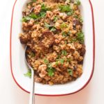 Don’t freak out over dinner, hang onto Chef Joanne Weir's freekeh recipe. Add freekeh (roasted green wheat) to your pantry. Then try it in freekeh pilaf with dried figs.