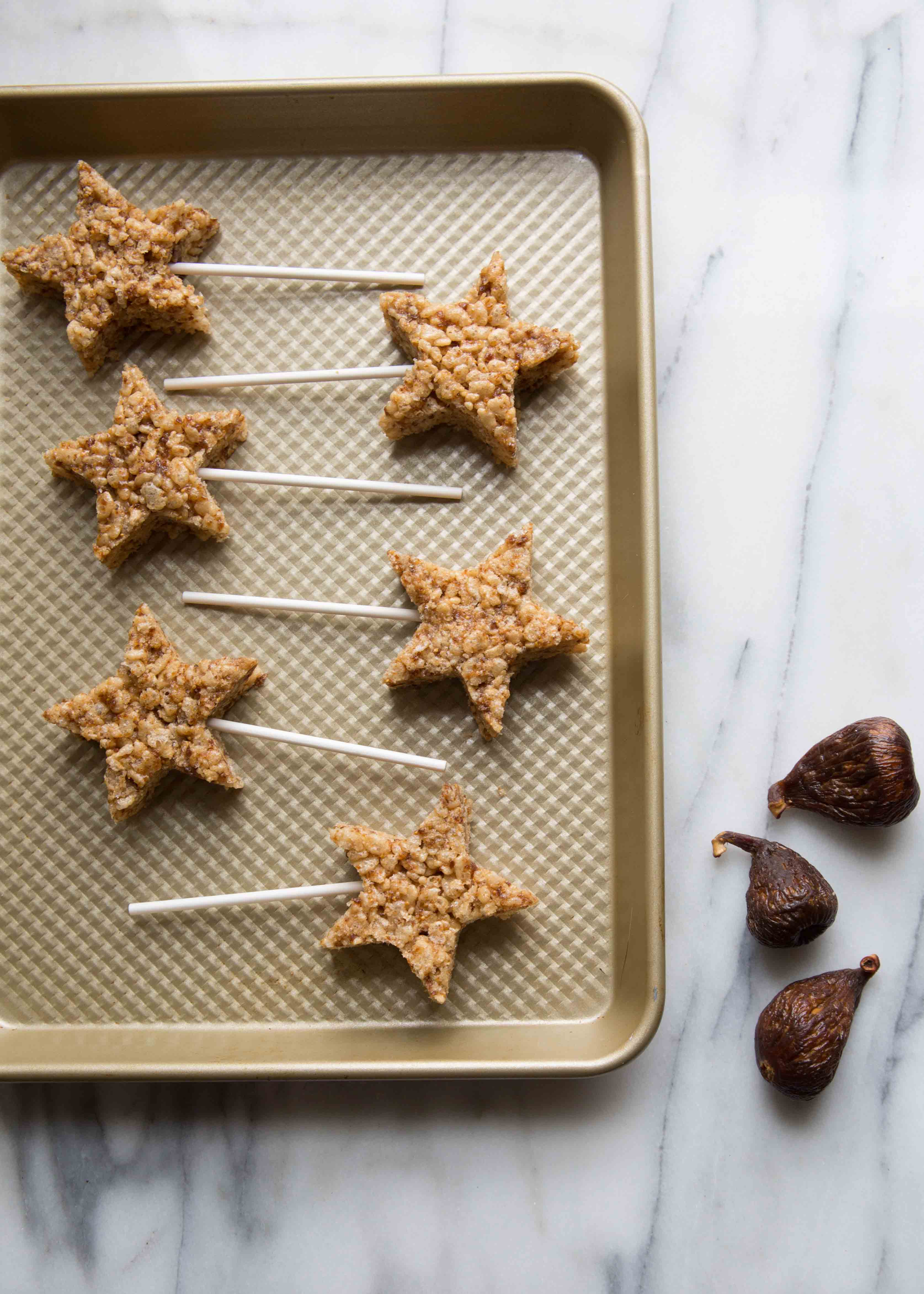 Use cookie cutters to stamp out crispy rice pops that invite a fun twist on a classic treat.