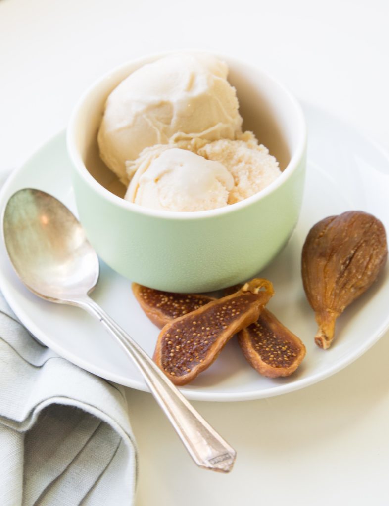 You don’t have to travel to Italy to learn how is gelato made. Taste fig gelato, Italian ice cream that infuses dried figs into a creamy decadent dessert.