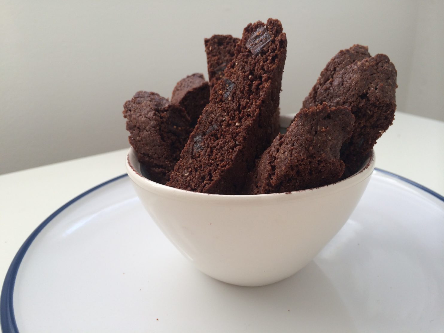 Dark Chocolate Biscotti with Figs Valley Fig Growers