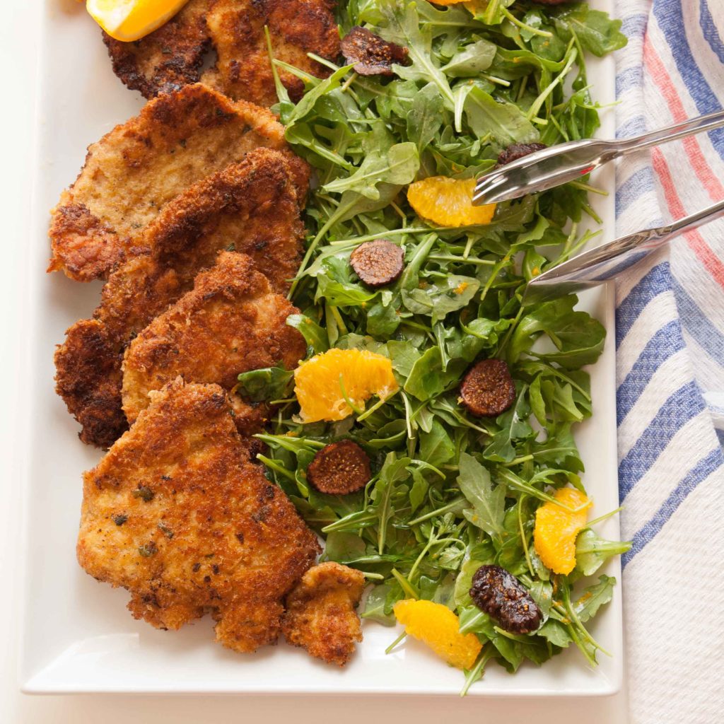 Add turkey schnitzel to your list of quick dinner ideas. Served with a citrus fig sauce, this turkey schnitzel recipe is ready in minutes.
