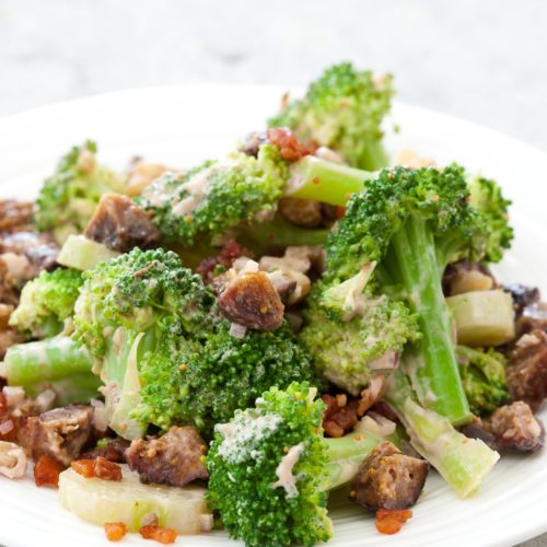 broccoli salad with figs
