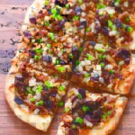 Rustic Caramelized Onion Tart with Figs Turkey Blue Cheese
