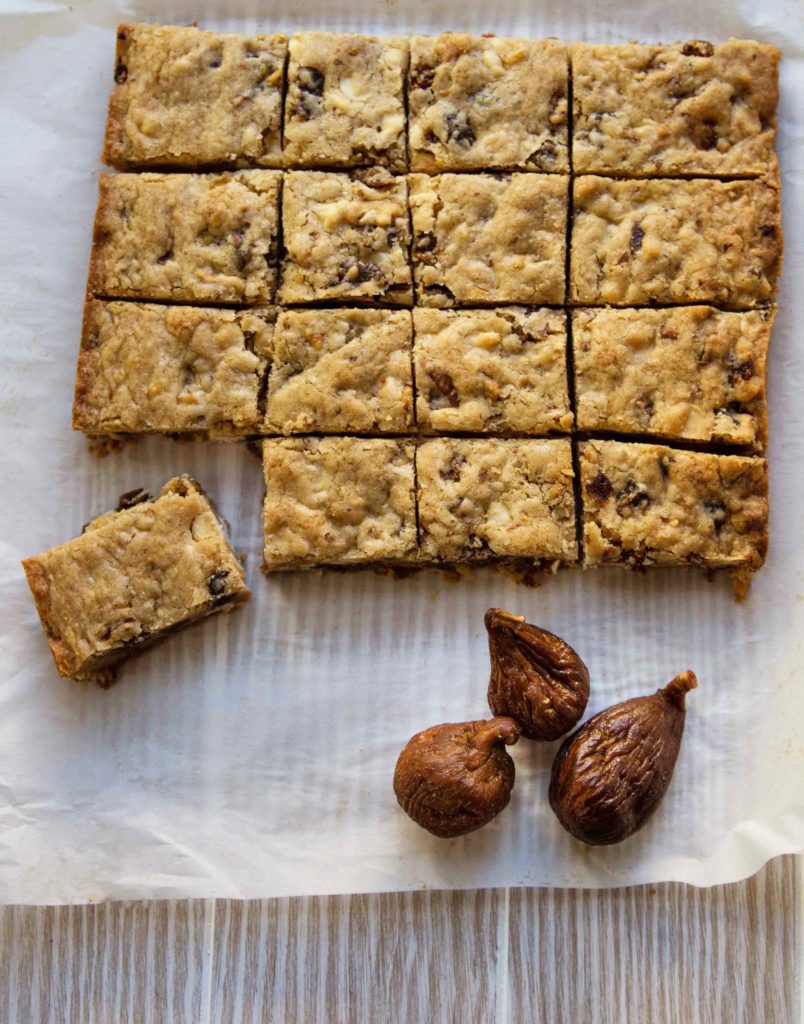 blondies with california figs