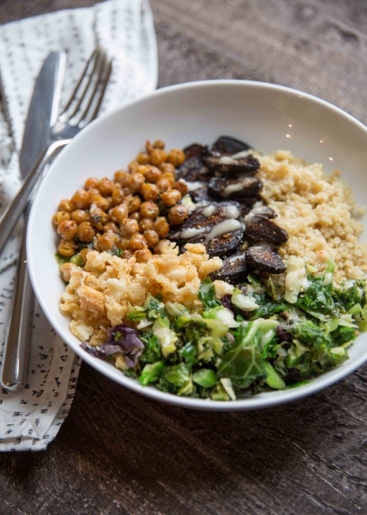 Fresh Food Fast: Asiago Kale Salad Kit +Fig Quinoa Bowl Ideas