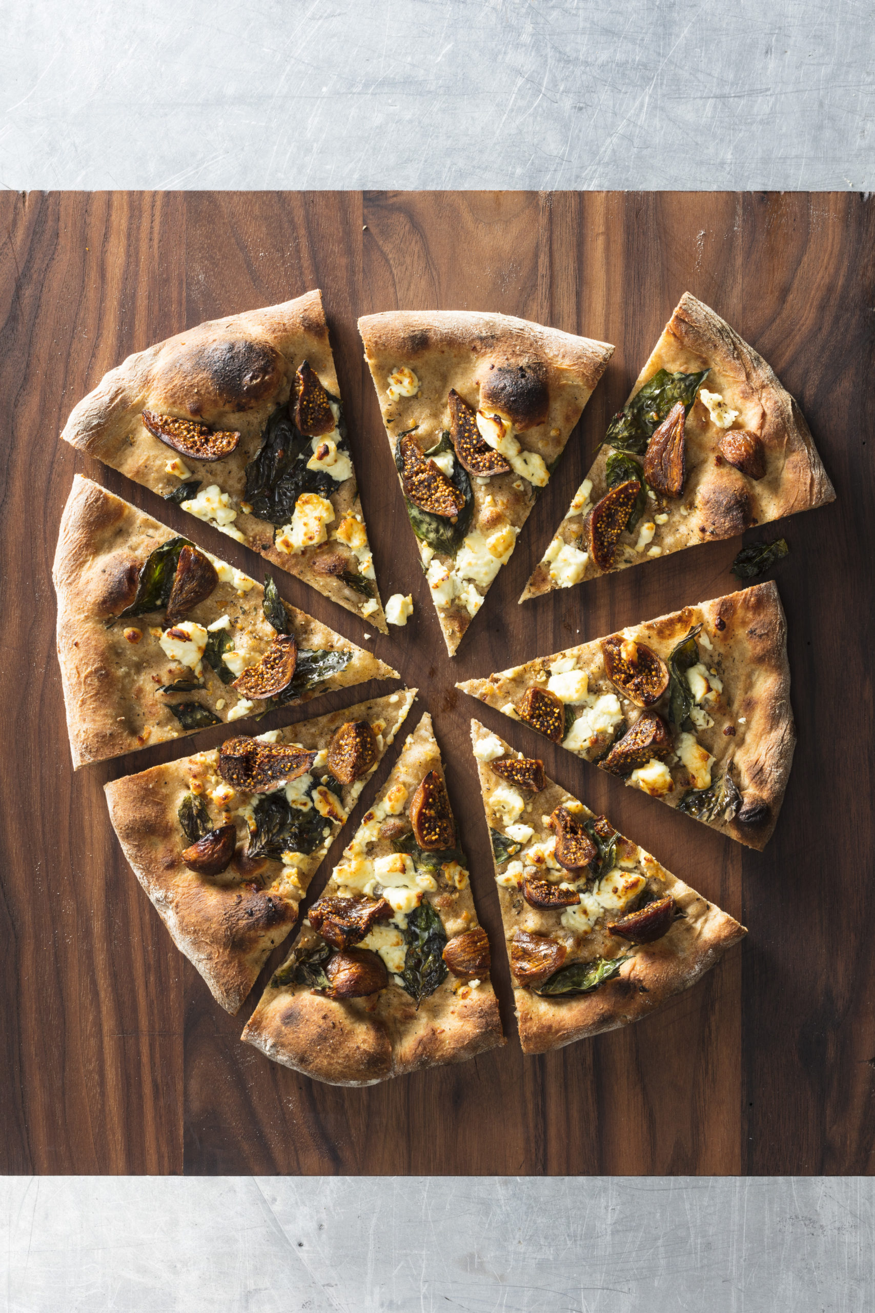 Feta Cheese on Pizza with Figs & Honey Valley Fig Growers