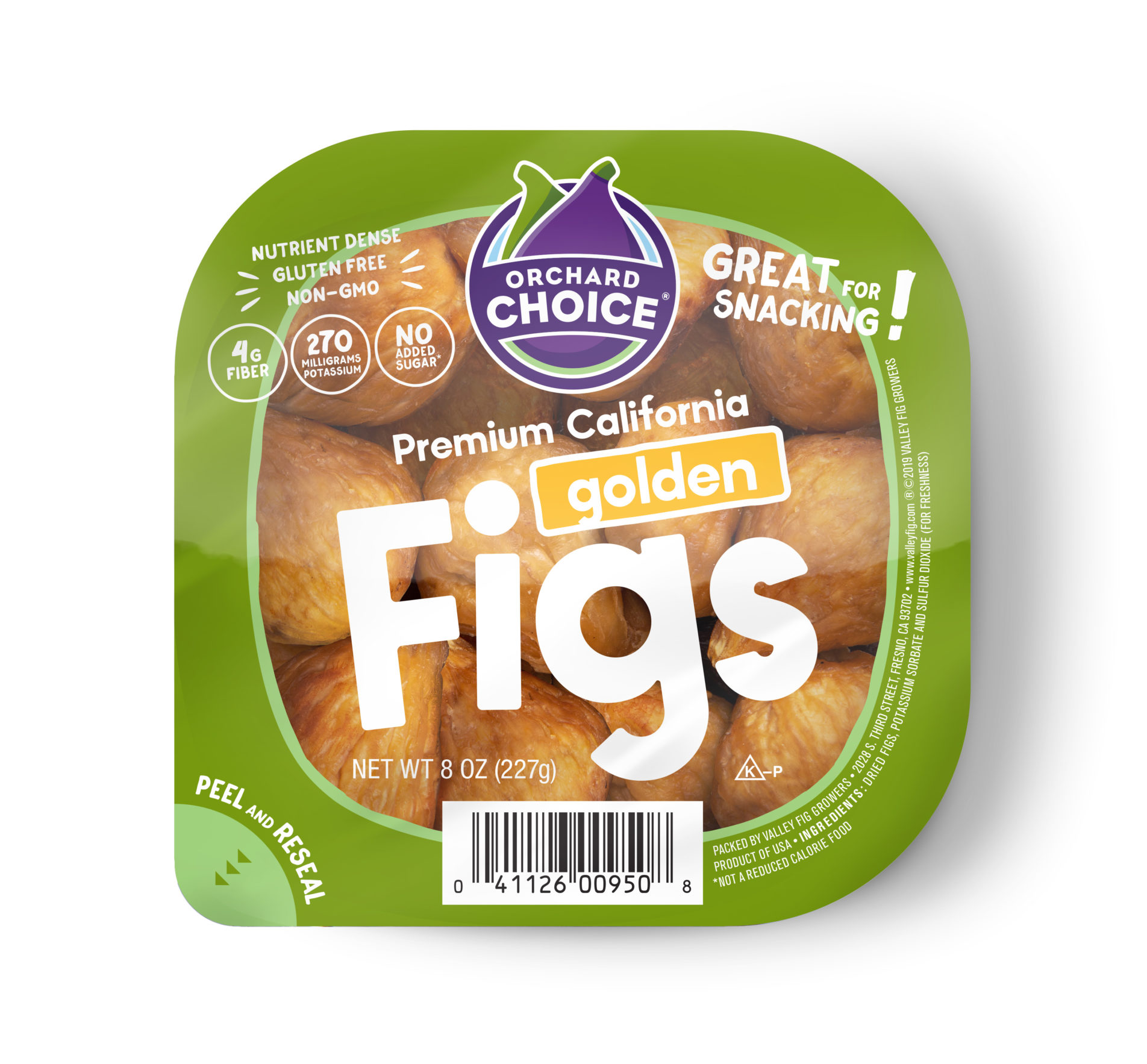 Orchard Choice Dried Golden Figs (8 oz. Resealable)