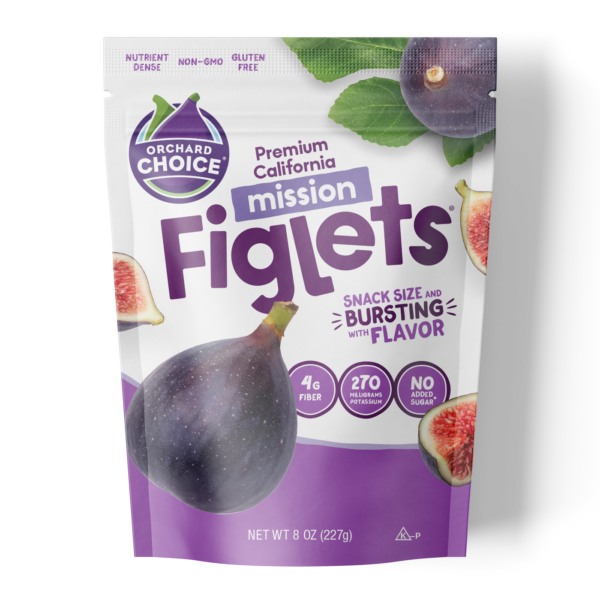 Taste the California sun. Orchard Choice Black Mission Figlets sun-ripen to harvest perfection. Bite-size dried figs make a healthy snack for adults & kids.