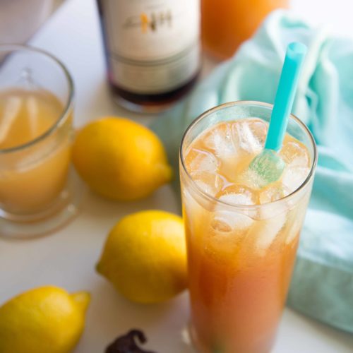 Is there anything better to sip during the summer at happy hour than Pimm's & Lemonade? Golden Dried Figs brings a fresh take on Pimms and Lemonade.