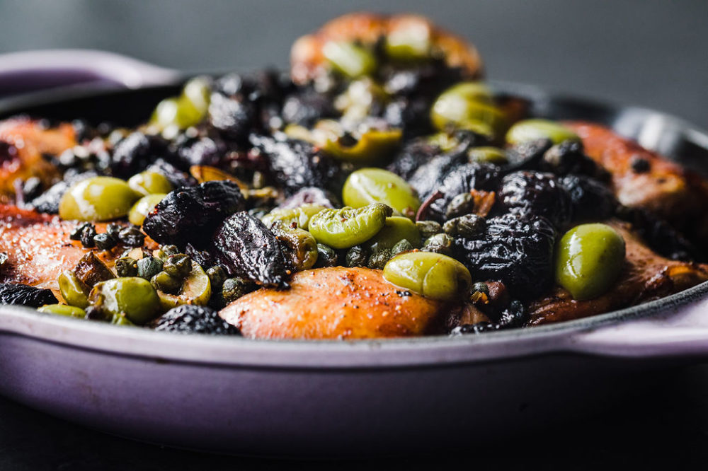 Chicken Marbella with Olives and Figs - Valley Fig Growers