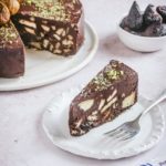 No bake chocolate cake delights. This cake recipe with biscuits is a chocolate lover's dream. Figs make it a stand-out from cake recipes with biscuits.