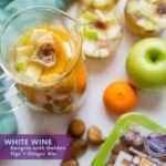 Fig White Wine Sangria with Ginger Ale