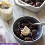 Cooking with vermouth adds aromatic herbal flavor to boozy figs by Chef Joanne Weir. Cooking with sweet vermouth and figs creates a great last minute dessert.