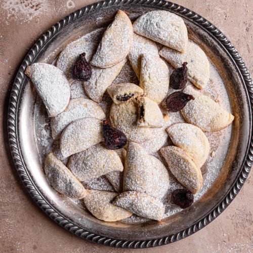 Fig Espresso Cookies with Recipe for Hamantashen Cookies