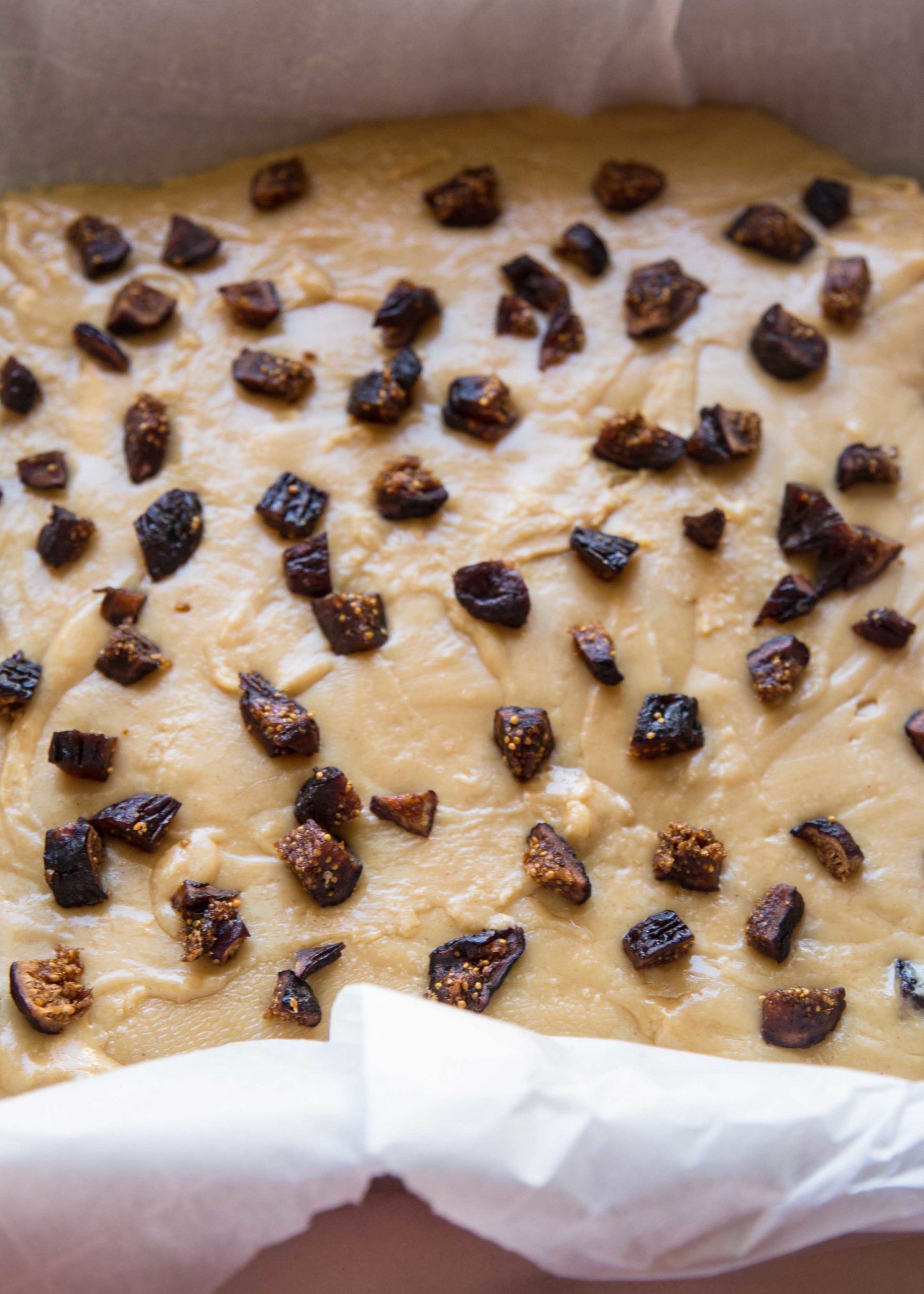 Fig Peanut Butter Fudge with Sweetened Condensed Milk