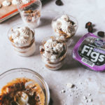 Try a twist on eton mess. This creamy, crunchy dessert features crumbled meringue, whipped cream and a fig curd made of dried mission figs.