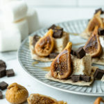 Fig s'mores on crispy lavash from Atoria's Bakery