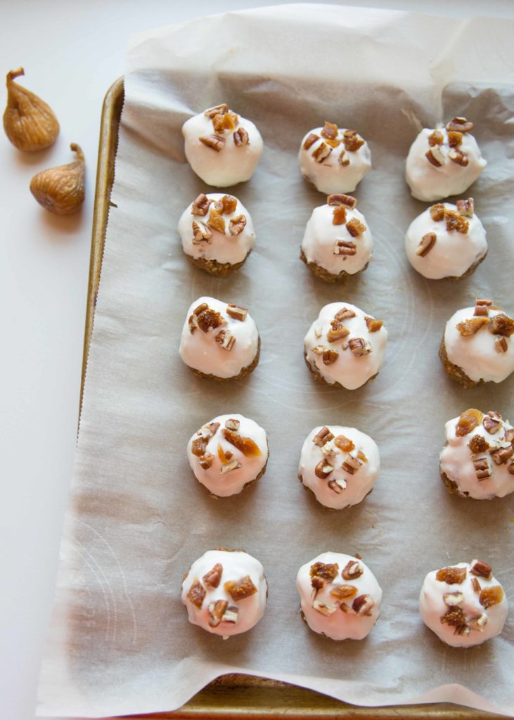 Carrot Cake Energy Balls with Golden Figs