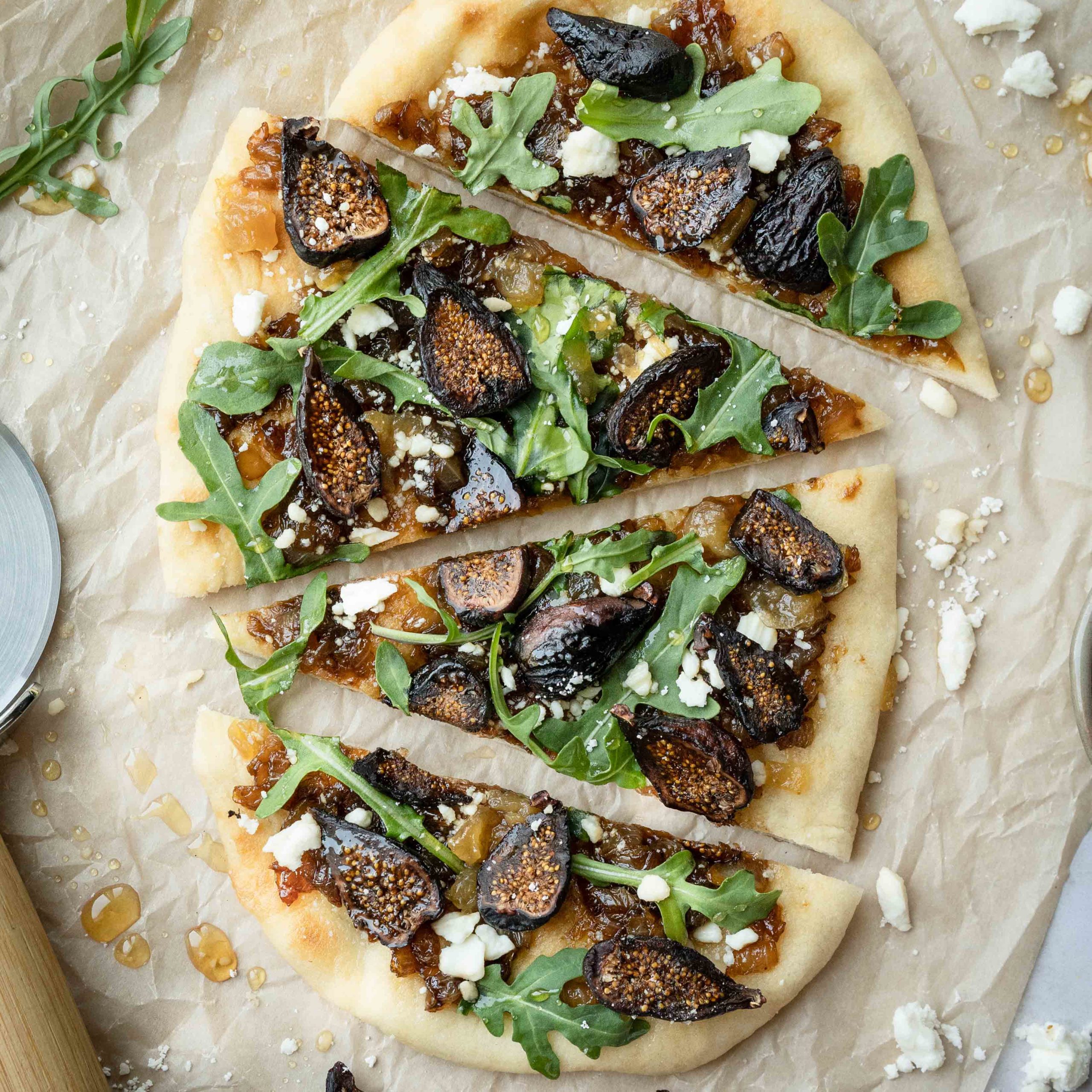 fig naan pizza
