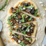 Make pizza night any night with fig naan pizza. You'll love how quick and easy this fig naan pizza recipe is to make and it's great at happy hour too.