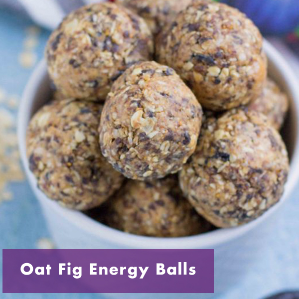 fig oatmeal energy balls