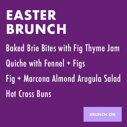 easter brunch menu graphic