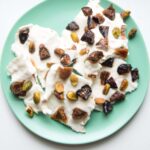 This Frozen Greek yogurt bark recipe couldn't be any easier. We use labne—a creamy kefir cheese for the best texture, topped with figs.