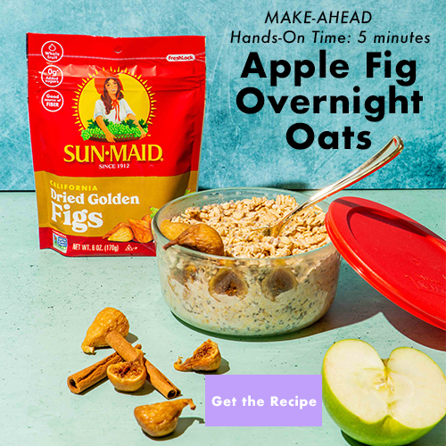 Find breakfast ideas featuring oats and dried figs to start your day with a boost of fiber. Check out these five breakfast recipes with figs.