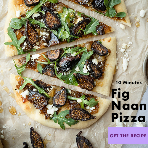 fig naan pizza