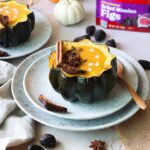 acorn squash soup with apples and figs