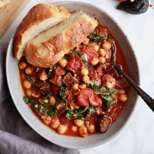 chickpea stew with figs