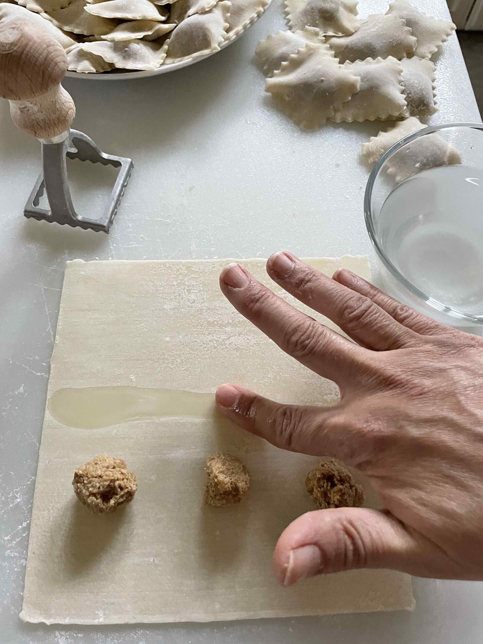 Fig and Goat Cheese Ravioli with Brown Butter