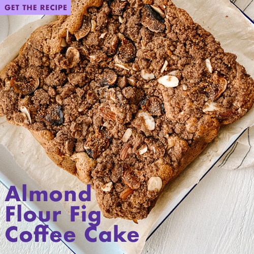 almond flour fig coffeecake