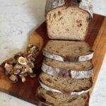 fig onion bread with scattered figs
