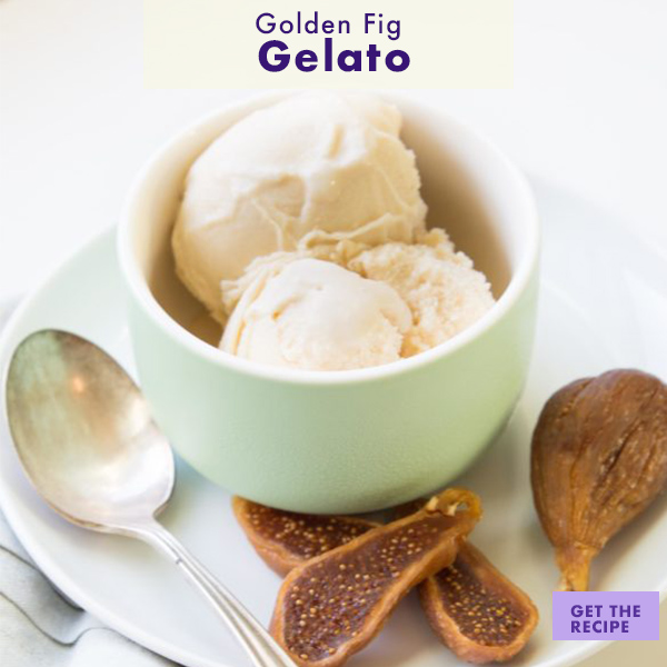 golden fig gelato